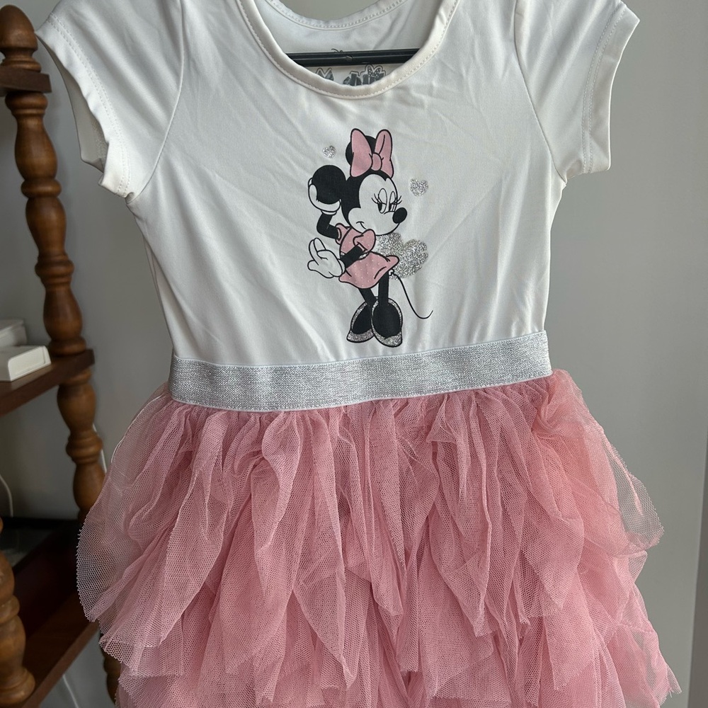 Disney Junior Minnie Mouse White Dress